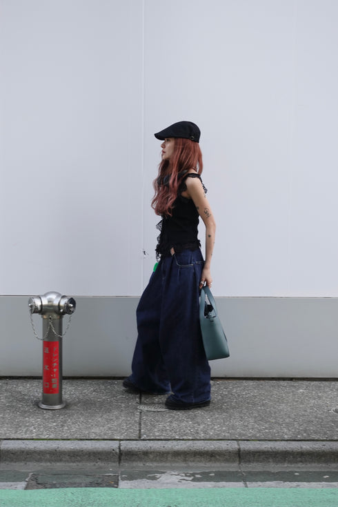 レースタンクトップ